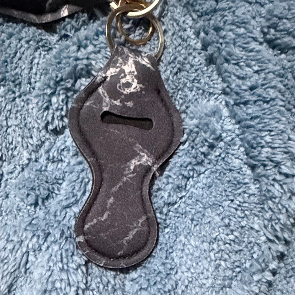 Marble Black Keychain Set‎ & Accessories